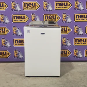 Maytag White Smart Top Load 5.3 Cu. Ft. Washer with Extra Power and Built- In Faucet MVW7230HW - Certified Refurbished and Maytag White Smart Electric 7.4 Cu. Ft. Dryer with Extra Power MED7230HW - New in Box - Image 10