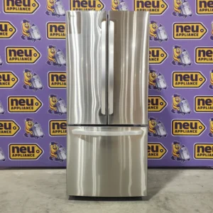 LG 22 cu. ft. 30-inch Wide French Door Refrigerator in Stainless Steel 3SD922 - LFCS22520S - Scratch & Dent (Minor) - Image 1