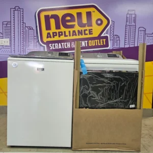 Maytag White Smart Top Load 5.3 Cu. Ft. Washer with Extra Power and Built- In Faucet MVW7230HW - Certified Refurbished and Maytag White Smart Electric 7.4 Cu. Ft. Dryer with Extra Power MED7230HW - New in Box - Image 12
