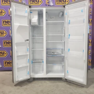 Frigidaire 22 Cu. Ft. Counter-Depth Side-by-Side Refrigerator FRSC2333AS - Scratch & Dent (Minor) - Image 10