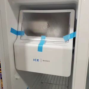 Frigidaire 36" Wide 25.6 cu. ft. Side by Side Refrigerator in White with Exterior Ice and Water Dispenser FRSS2623AW - Open Box - Image 5