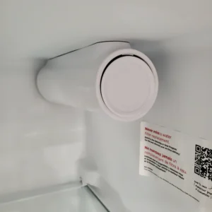 Frigidaire 36" Wide 25.6 cu. ft. Side by Side Refrigerator in White with Exterior Ice and Water Dispenser FRSS2623AW - Open Box - Image 4