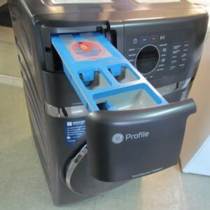 Carbon Graphite G.E. Front Load Combo Washer & Dryer - Image 3