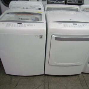 GUARANTEED PREOWNED LG WASHER & DRYER SET - Image 1