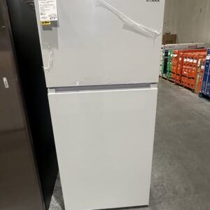 Tulsa: NEW IN BOX + Factory Warranty $473 VITARA TOP MOUNT FRIDGE Free Pick up or $39 Delivery Model # VTFR1803EWE * Egg holders * Reversible door * Recessed handle - Image 2