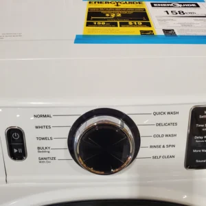 GE ENERGY STAR 4.8 cu. ft. Capacity Smart Front Load Washer with UltraFresh Vent System with OdorBlock GFW550SSNWW - New in Box - Image 3