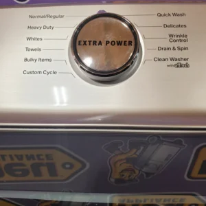 Maytag 4.7 cu. ft. Smart Top Load Washing Machine with Deep Fill Option MVW6230HW - Scratch & Dent (Minor) and Maytag 7.4 cu. ft. Electric Steam Dryer with Extra Power Button 16076 - MED7230HW - Scratch & Dent (Minor) - Image 3