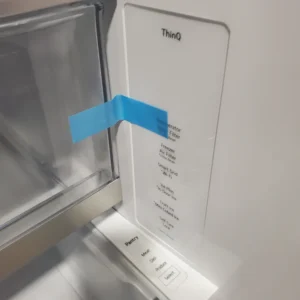 LG 26 cu. ft. Smart Counter-Depth MAX French Door Refrigerator with 4 types of ice in PrintProof Black Stainless Steel - 3SD700 - LRYXC2606S- Scratch & Dent (Minor - Image 5