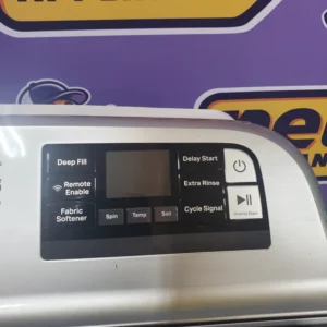 Maytag White Smart Top Load 5.3 Cu. Ft. Washer with Extra Power and Built- In Faucet MVW7230HW - Certified Refurbished and Maytag White Smart Electric 7.4 Cu. Ft. Dryer with Extra Power MED7230HW - New in Box - Image 3