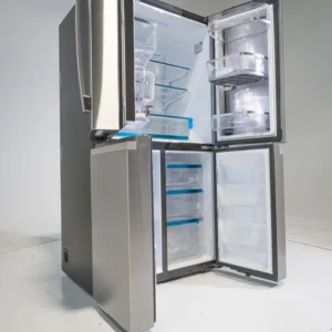 GE Profile ENERGY STAR® 22.9 Cu. Ft. Counter-Depth Quad-Door Refrigerator with Dual-Dispense AutoFill Pitcher and Door in Door PHD23BYWFS - New in Box - Image 2