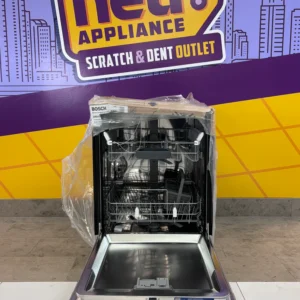 Bosch 100 Series 24 in. Stainless Steel Front Control Smart 48 dBA Built-In Stainless Steel Tub Dishwasher - New - Image 7