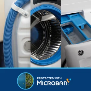 GE ENERGY STAR 4.8 cu. ft. Capacity Smart Front Load Washer with UltraFresh Vent System with OdorBlock GFW550SSNWW - New in Box - Image 6