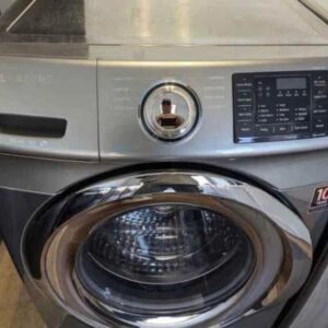 LG Front Load Washer and Dryer Set, Models WM4000HWA & DLEX4000W (Used) - Image 2