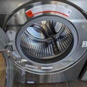 LG Front Load Washer and Dryer Set, Models WM4000HWA & DLEX4000W (Used) - Image 3
