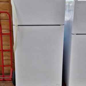 Frigidaire 18 Cu. Ft. Top Freezer Refrigerator, Model FFTR1825TW (Used) - Image 1