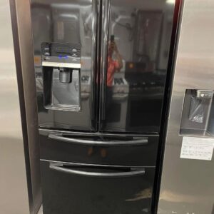 Samsung 34-Inch French Door Refrigerator, Model RF28R7351B - Image 1
