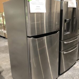 LG 20 Cu. Ft. Top-Freezer Refrigerator – Stainless Steel (New) – Model LTCS20220S-C - Image 3