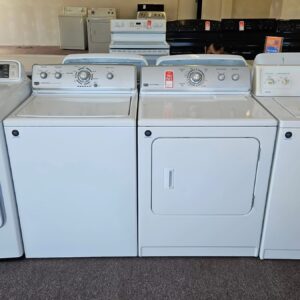 Maytag Top-Load Washer and Electric Dryer Set, Models MVW4505EW & MED4505EW (Used) - Image 2
