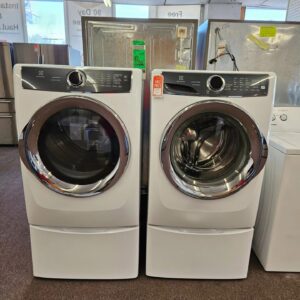 Electrolux Front-Load Washer and Electric Dryer Set, Models EFLS627UTT & EFDE627UTT (Used) - Image 2