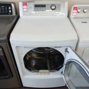 LG 7.4 Cu. Ft. Smart Electric Dryer, Model DLEX4000W (Used - Like New) - Image 2