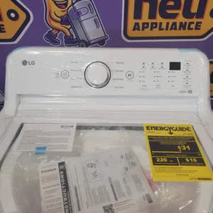 Lg Dryer – White | Scratch & Dent Savings - Image 4