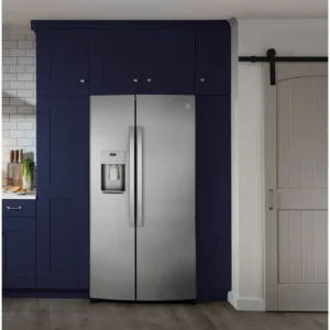 Ge Refrigerator – 21.8 Cu. Ft | Energy Efficient Appliance - Image 2