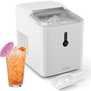 Iceman by Chefman 1.5 lb Compact Nugget Ice Machine with Ice Basket and Scoop - Image 1