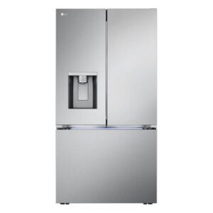 LG 26 cu. ft. Counter Depth Refrigerator w/ Four Types of Ice - Black Stainless Steel - Image 1